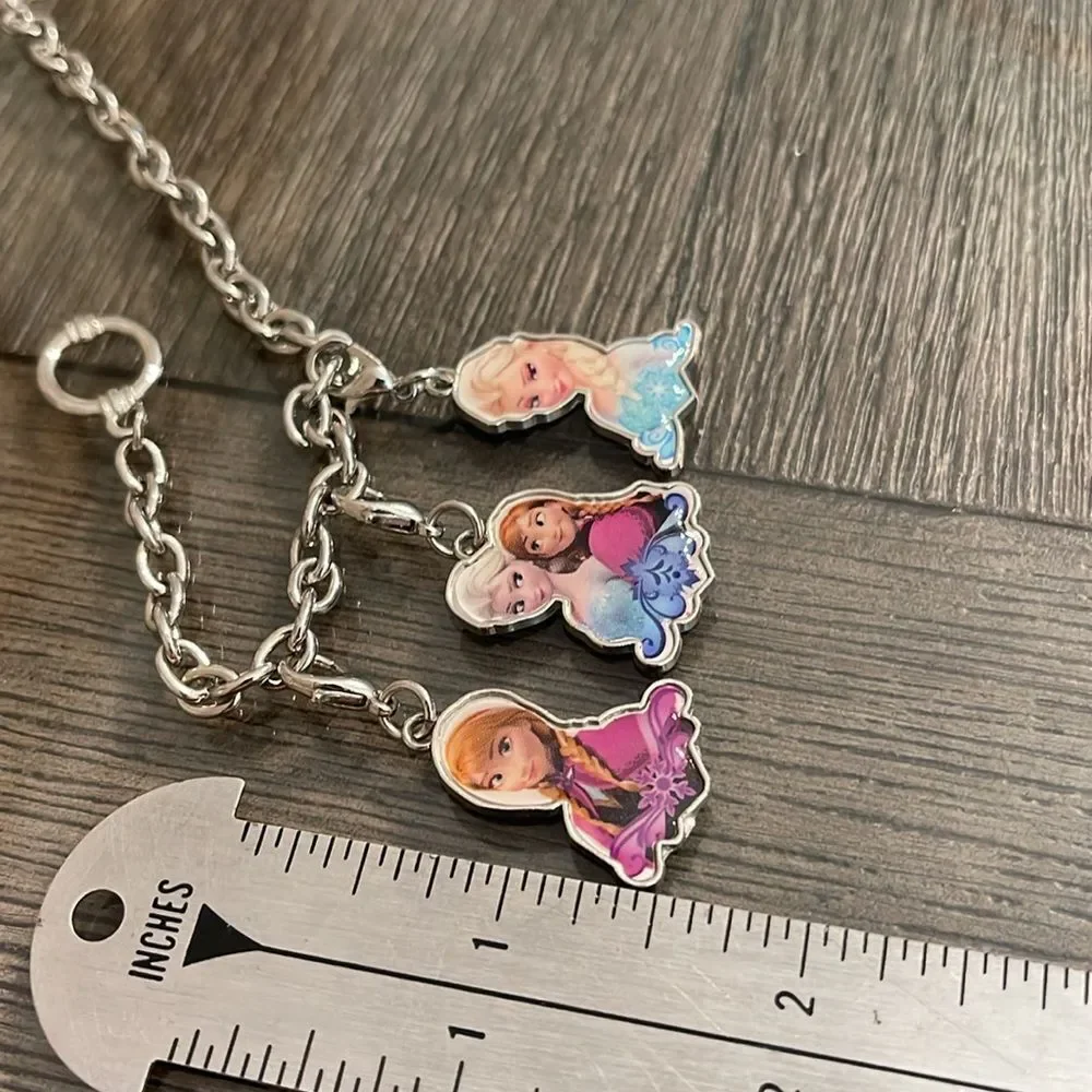 Disney Frozen Charm Bracelet with Toggle Clasp